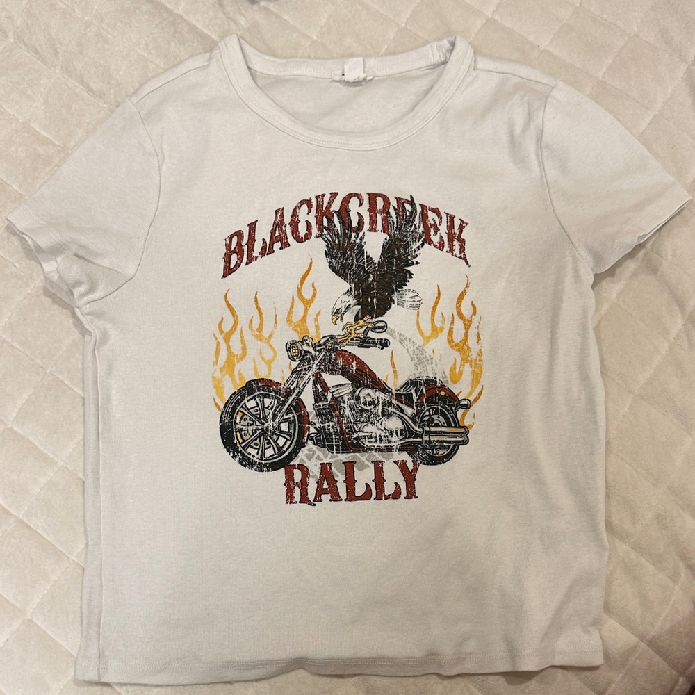 Garage Kids White Rally T-Shirt